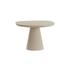 SIDE TABLE ABA MATT CREAM METAL 